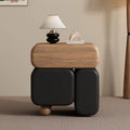 Storage Drawers Nightstands Cute Cream Style Luxury Aesthetic Bedside Table Simple Design Mesa De Noche Bedroom Furniture